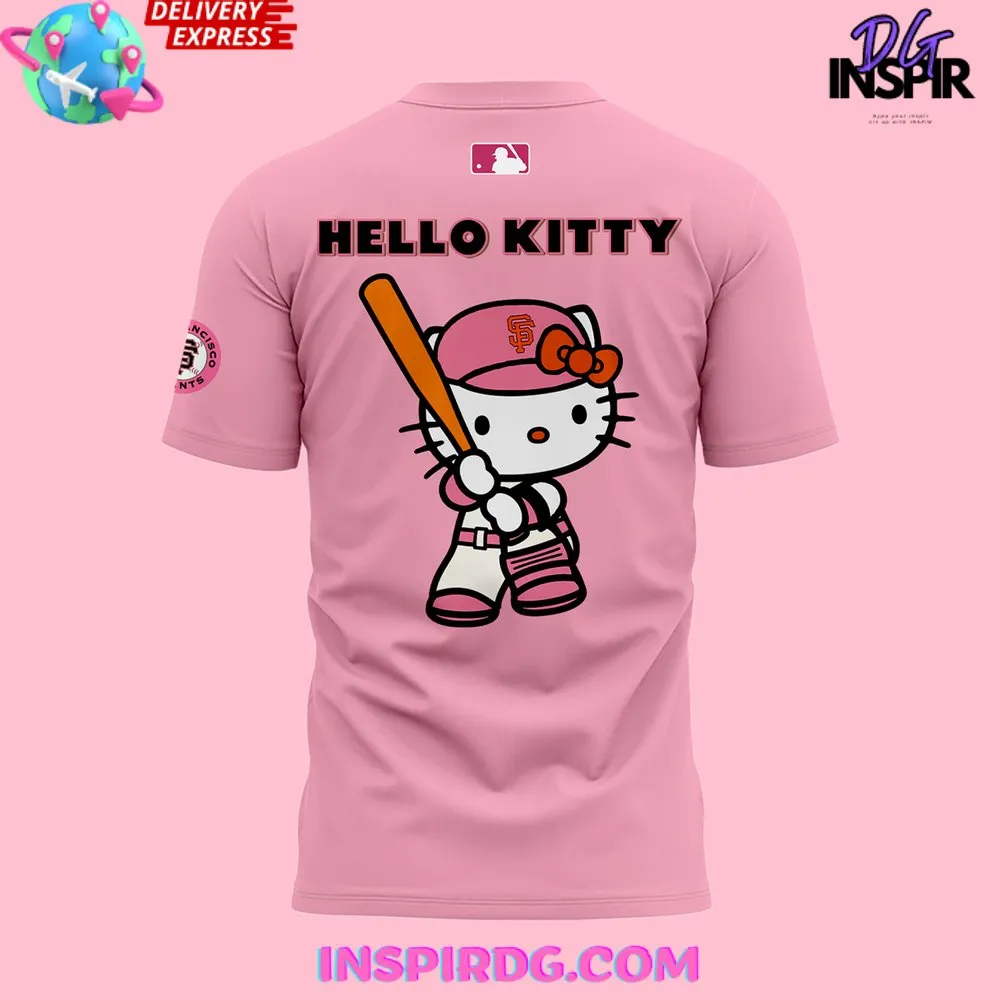 -San Francisco Giants x Hello Kitty Night 2024 T-Shirt