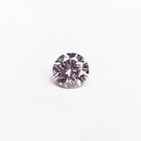 0.25ct 4.11x4.09x2.47mm GIA I1 Fancy Purple-Pink Round Brilliant 24143-01