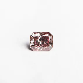 0.35ct 4.40x3.60x2.73mm GIA SI1 Fancy Deep Pink Cut Corner Rectangle Brilliant 24155-01