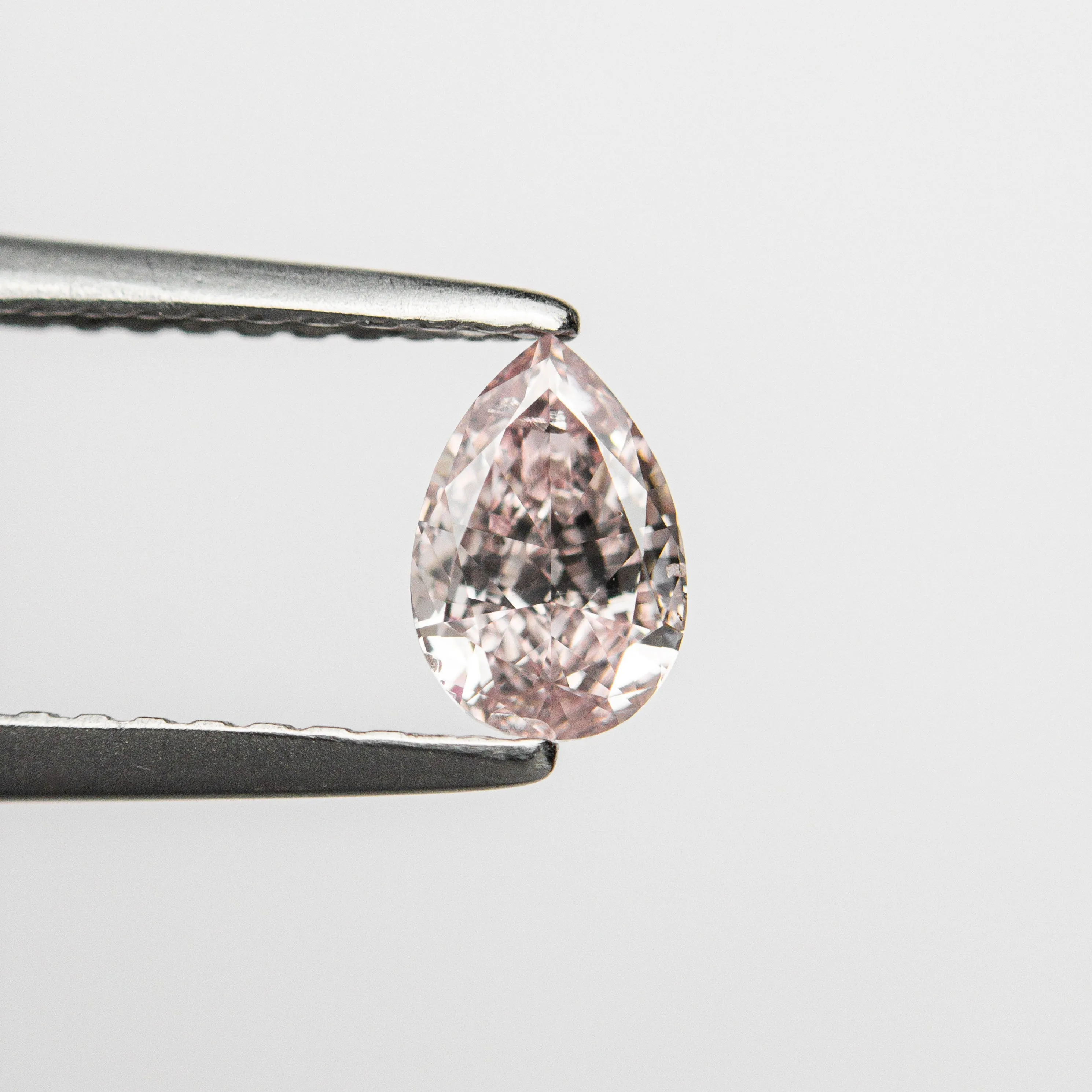 0.40ct 6.02x4.05x2.37mm GIA I1 Fancy Pink Pear Brilliant  24128-01