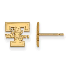 10k Yellow Gold University of Tennessee XS (Tiny) Post Earrings