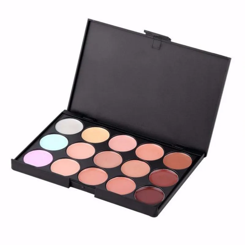 15 Colors professional concealer palette +20 pcs makeup brushes Party cream contour eyeshadow palettes brush concealer