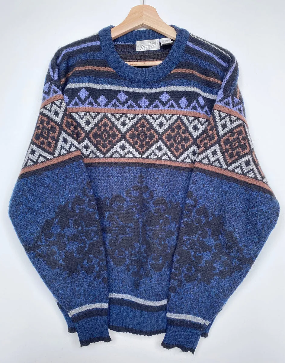 90s Grandad jumper (L)