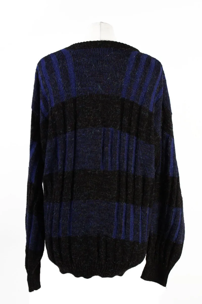 90s Retro Pullover Jumper New Fast Multi L - Pepper Tree London