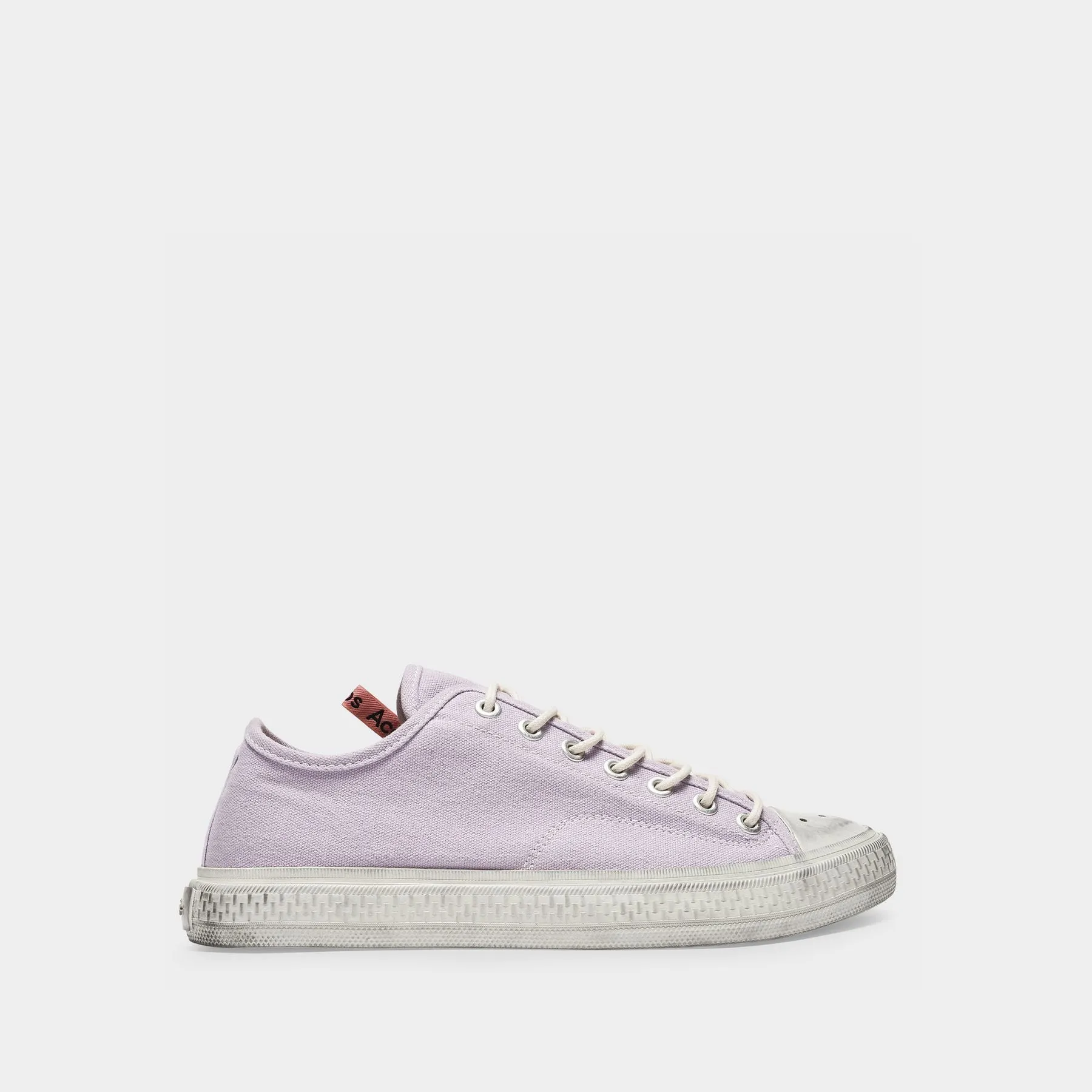 Acne Studios  Ballow Tumbled Sneakers in Purple Canvas
