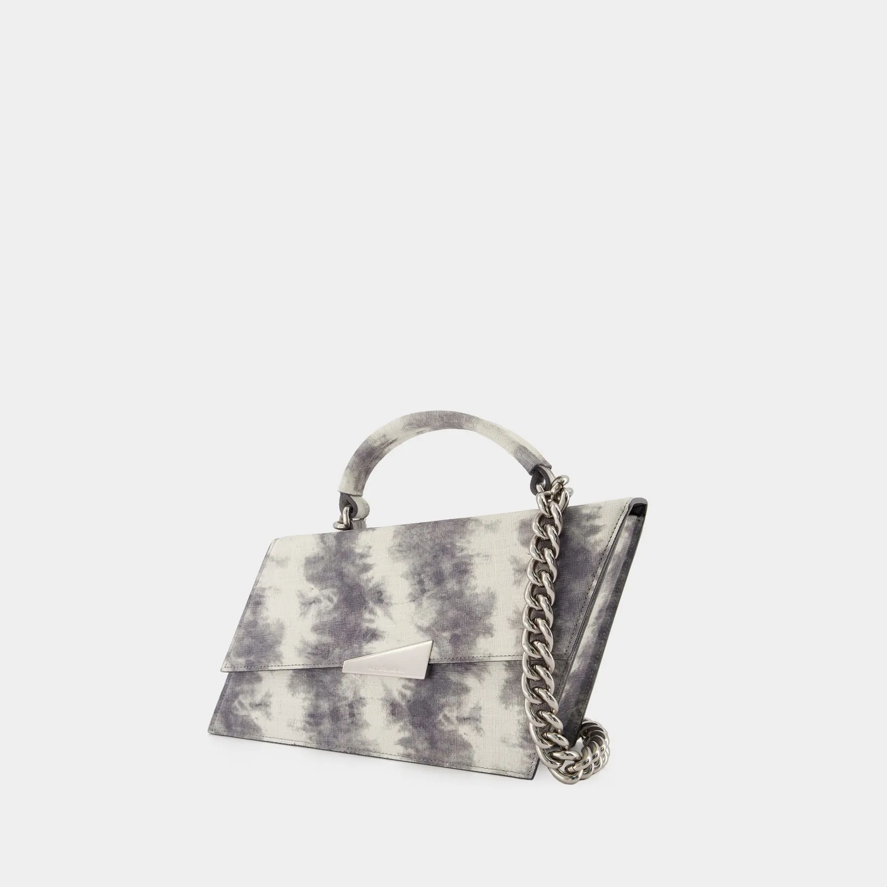 Acne Studios  Tote Bag - Acne Studios - Off-White/Grey - Leather