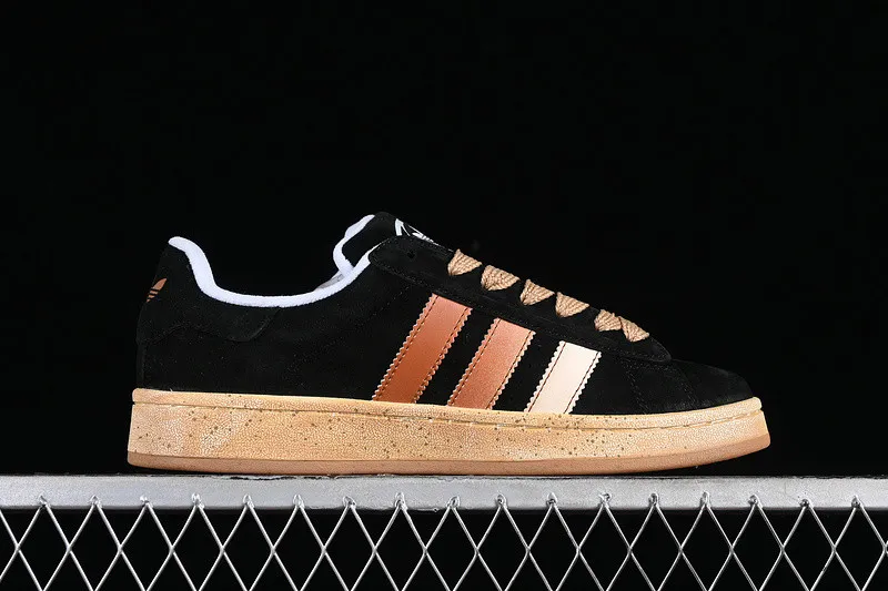 Adidas Campus 00s Core Black Brown Cloud White HQ8708