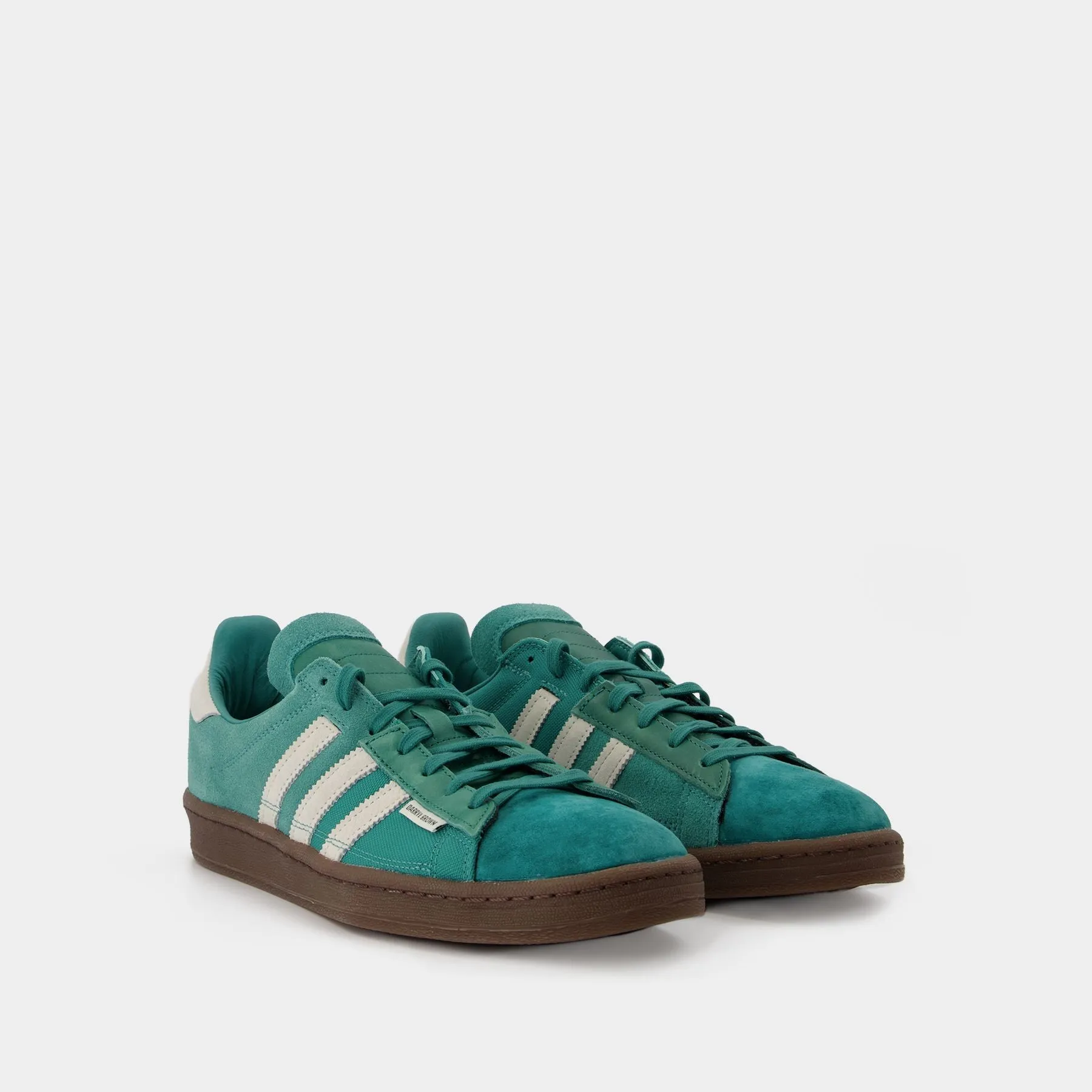 Adidas  Campus 80 Darryl Brown Sneakers in Green Leather