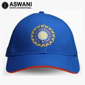 adidas India Match Cap, T20 Player Edition Cricket 2024, Blue