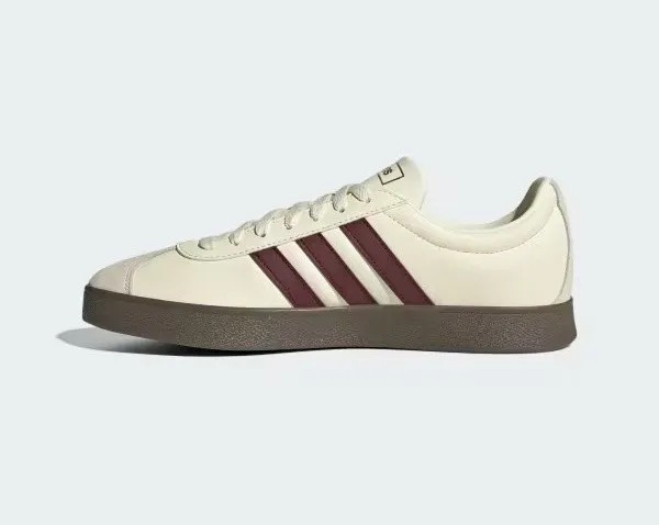 Adidas neo VL Court 2.0 Off White Dark Red Brown JH5062