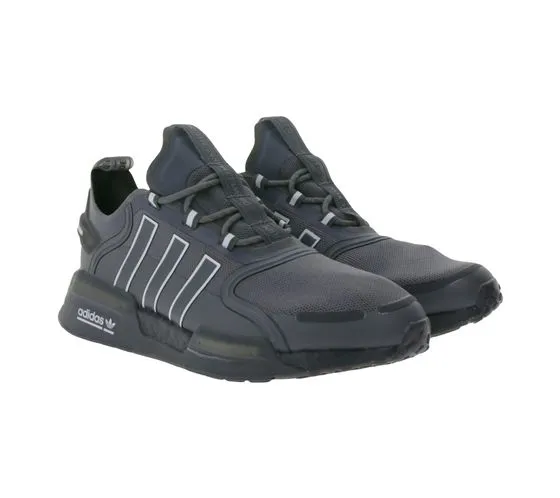 adidas NMD_V3 R1 sneakers scarpe da ginnastica da corsa per uomo e donna con ammortizzazione BOOST nera o grigia