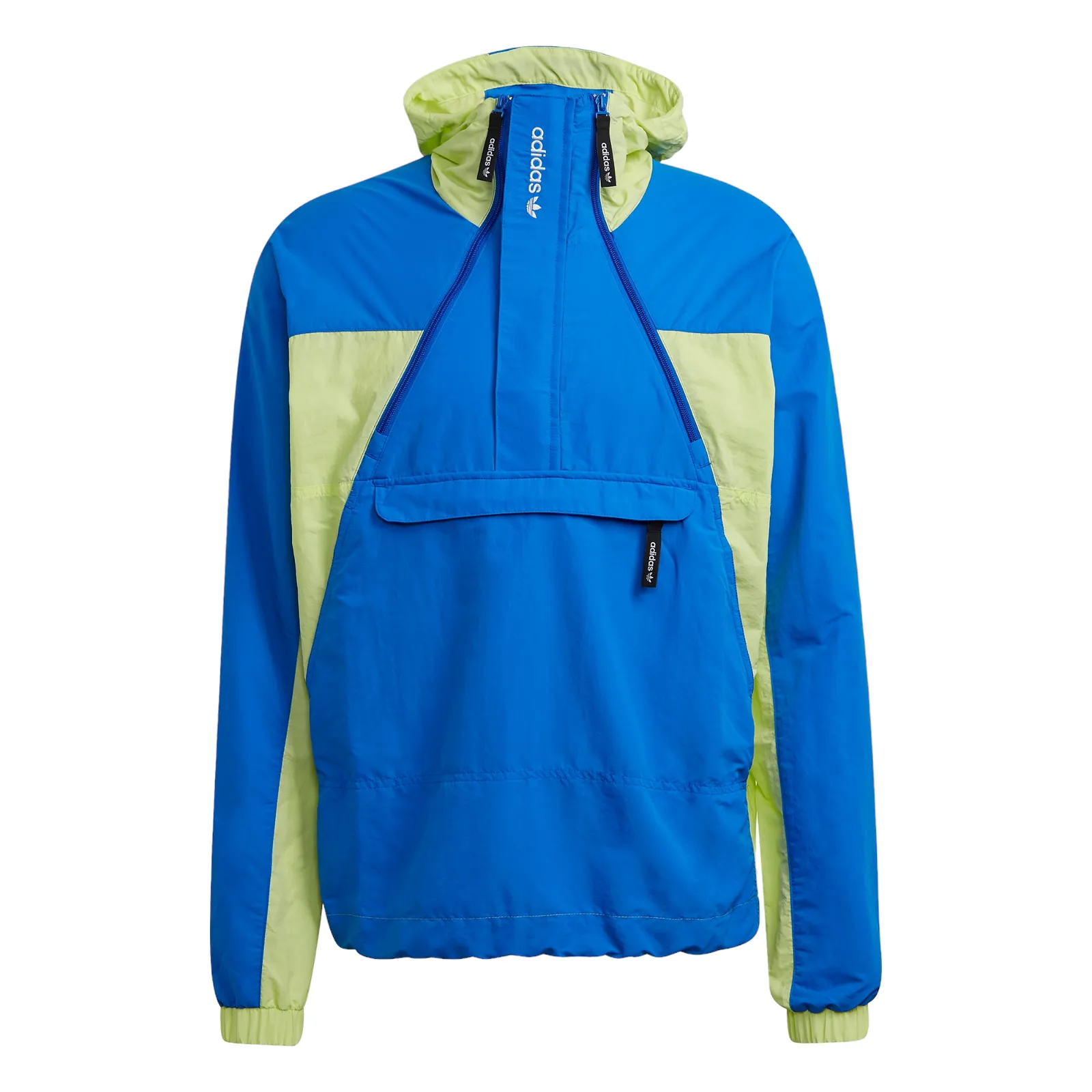 adidas Originals Adventure Mishmash Blocked Shell Jacket - Blue Yellow