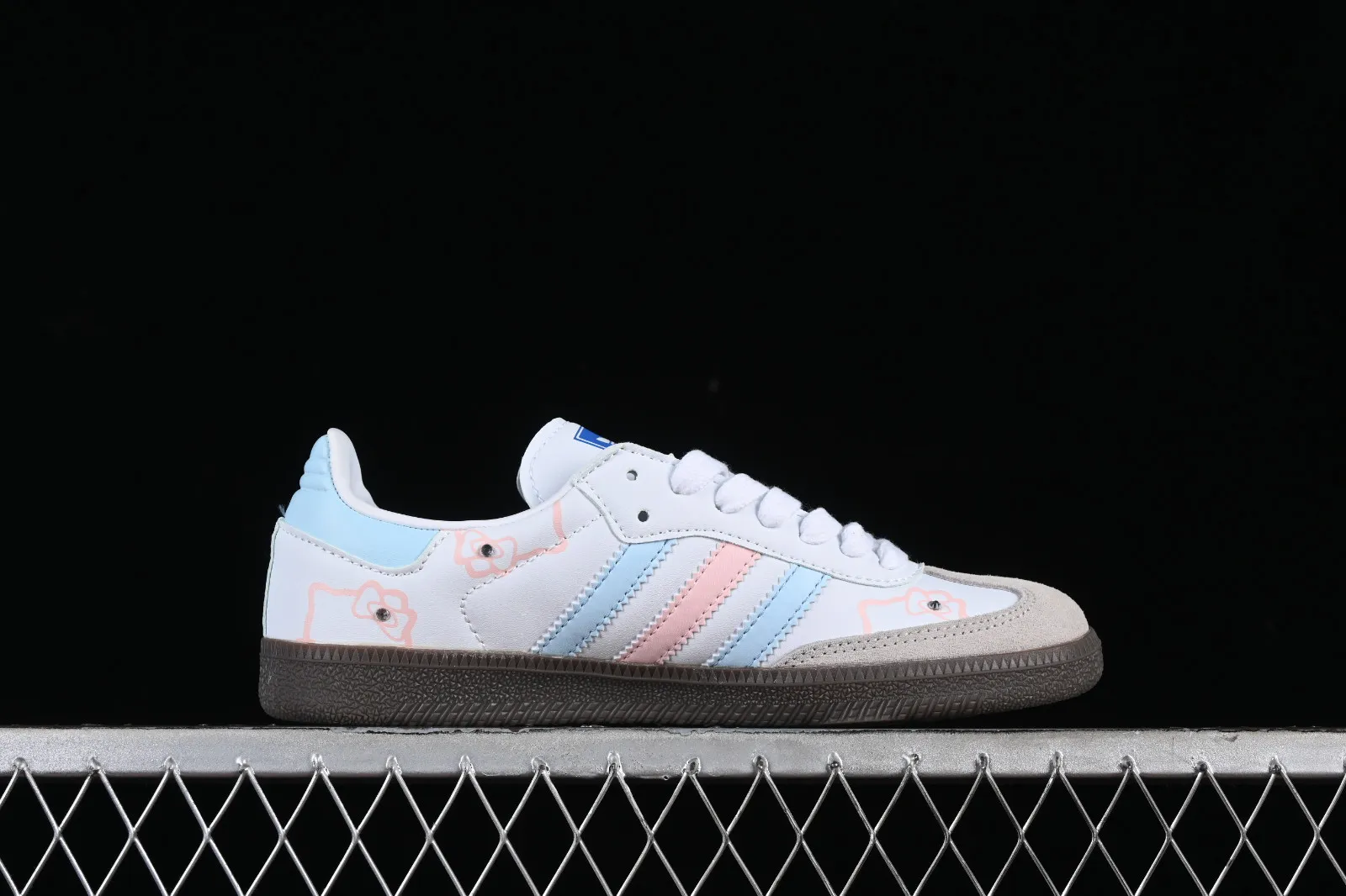 Adidas Originals Gazelle Indoor Cloud White Blue Pink Brown IG0024