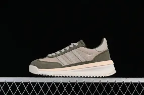 Adidas Originals SL 72 RTN Dark Green Brown Off White IH5632