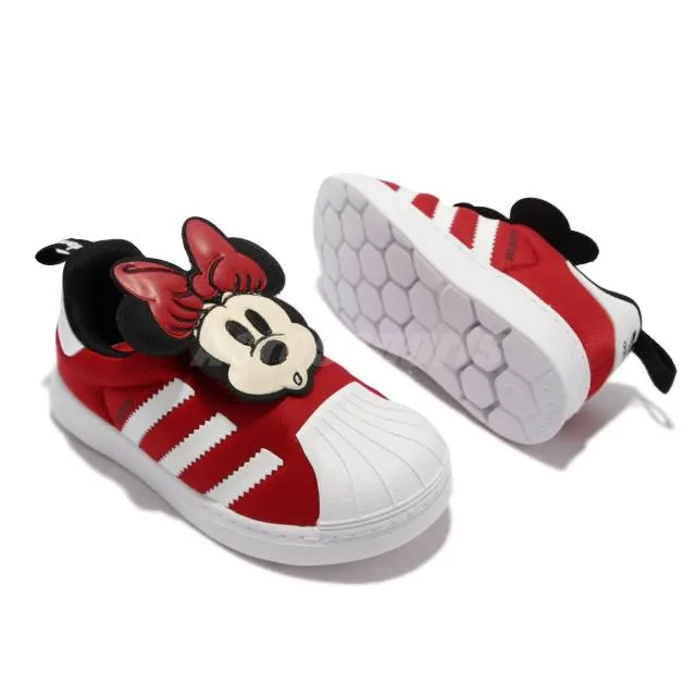 adidas Originals Superstar 360 I Disney Minnie Red Toddl...