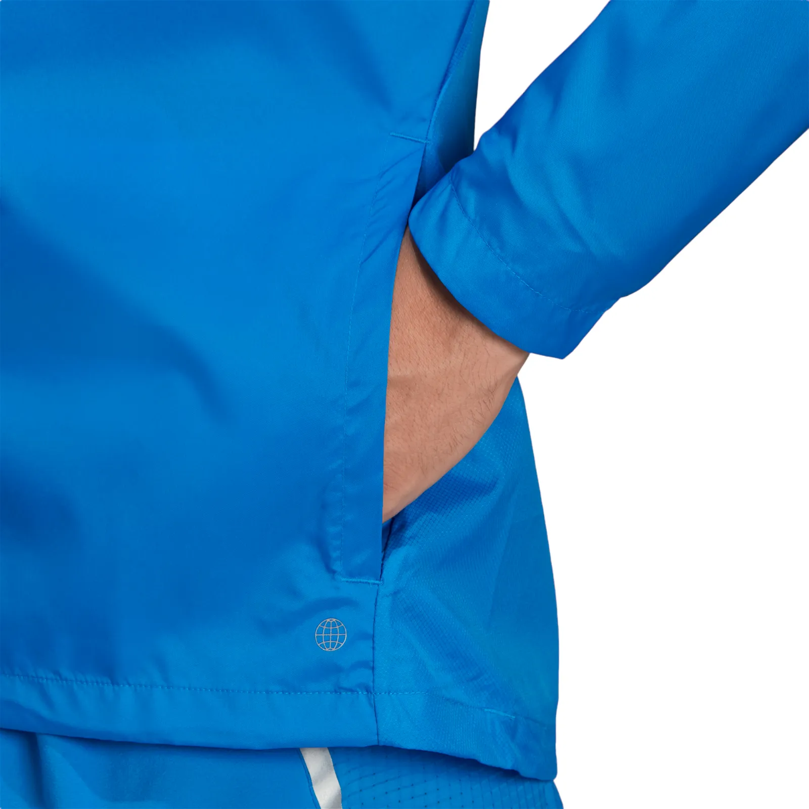 adidas Own The Run Full ZIp Running Jacket - Blue