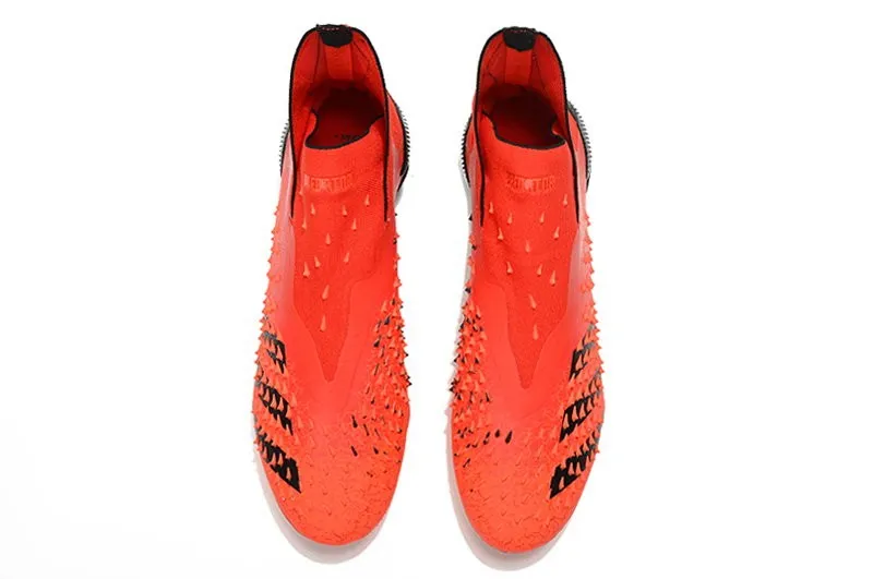 Adidas Predator Freak+ Laceless FG Meteorite - Red / Black