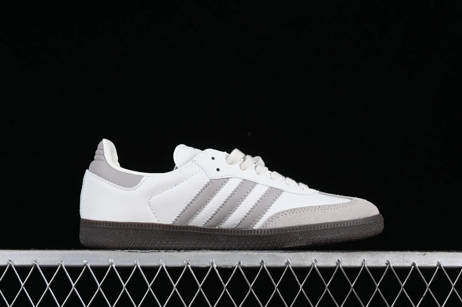 Adidas Samba OG Cloud White Grey Brown JH6479