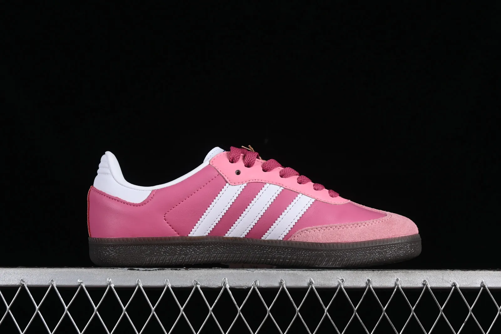 Adidas Samba Vegan OG Pink Cloud White Brown B75806