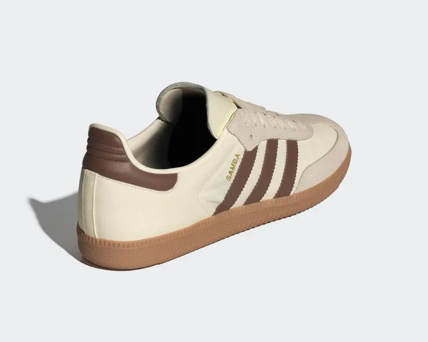 Adidas Sambae OG Cream White Preloved Brown Wonder White ID1447