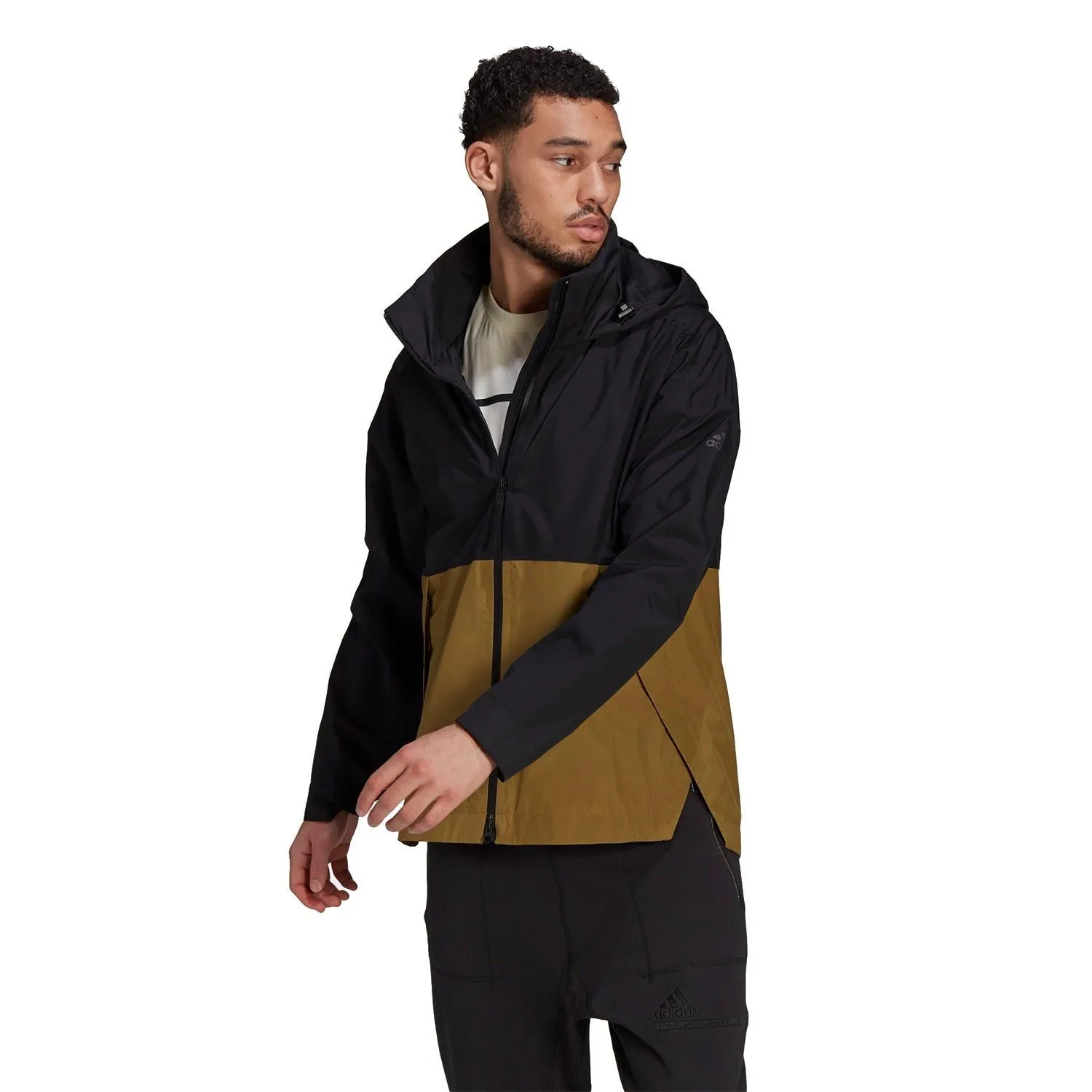 adidas Traveer RAIN.RDY Rain Jacket - Black