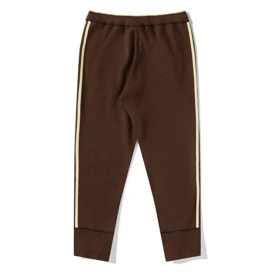 Adidas  Wales Bonner Statement Knit Joggers Dark Brown 