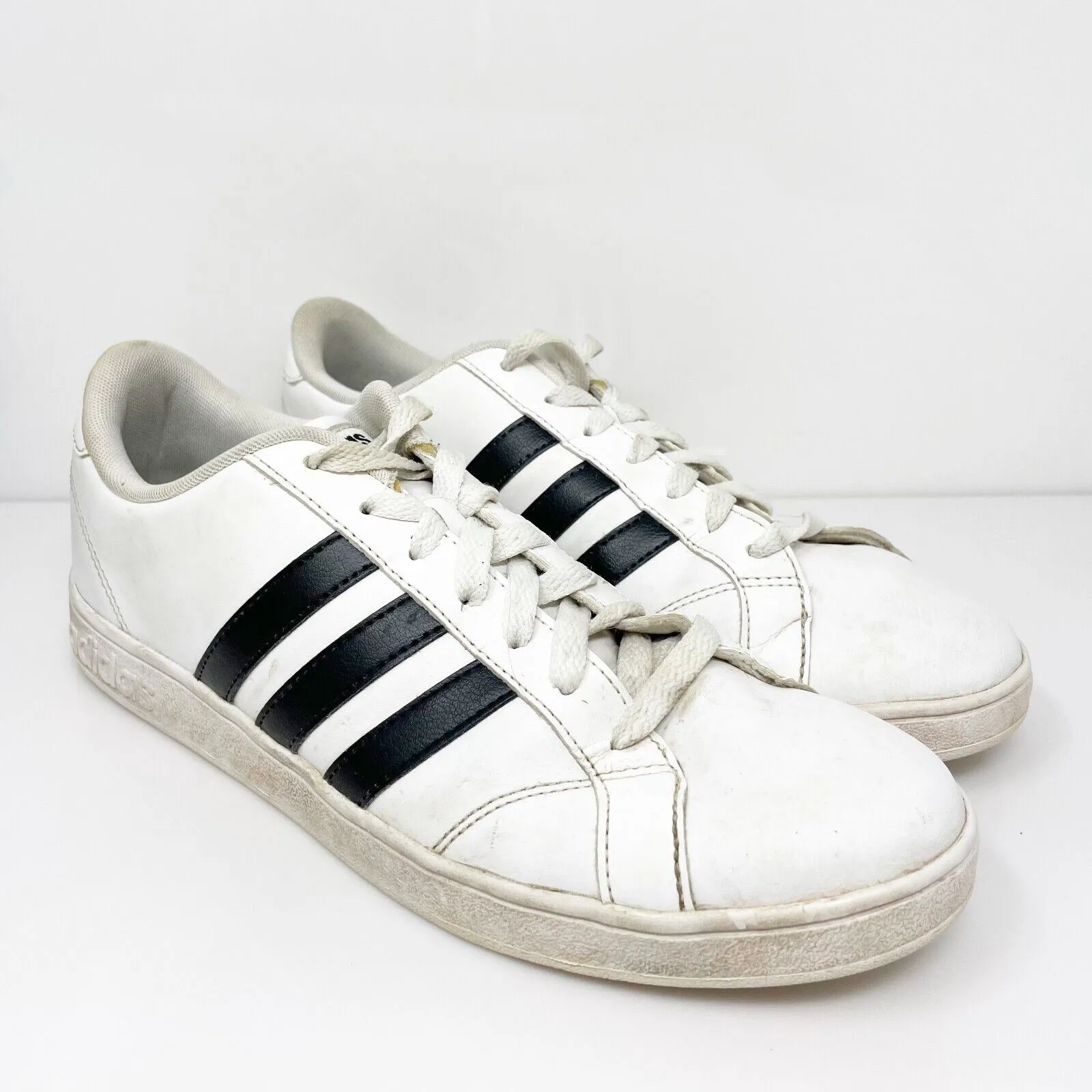 Adidas Womens Neo Baseline AW4409 White Casual Shoes Sneakers Size 9.5