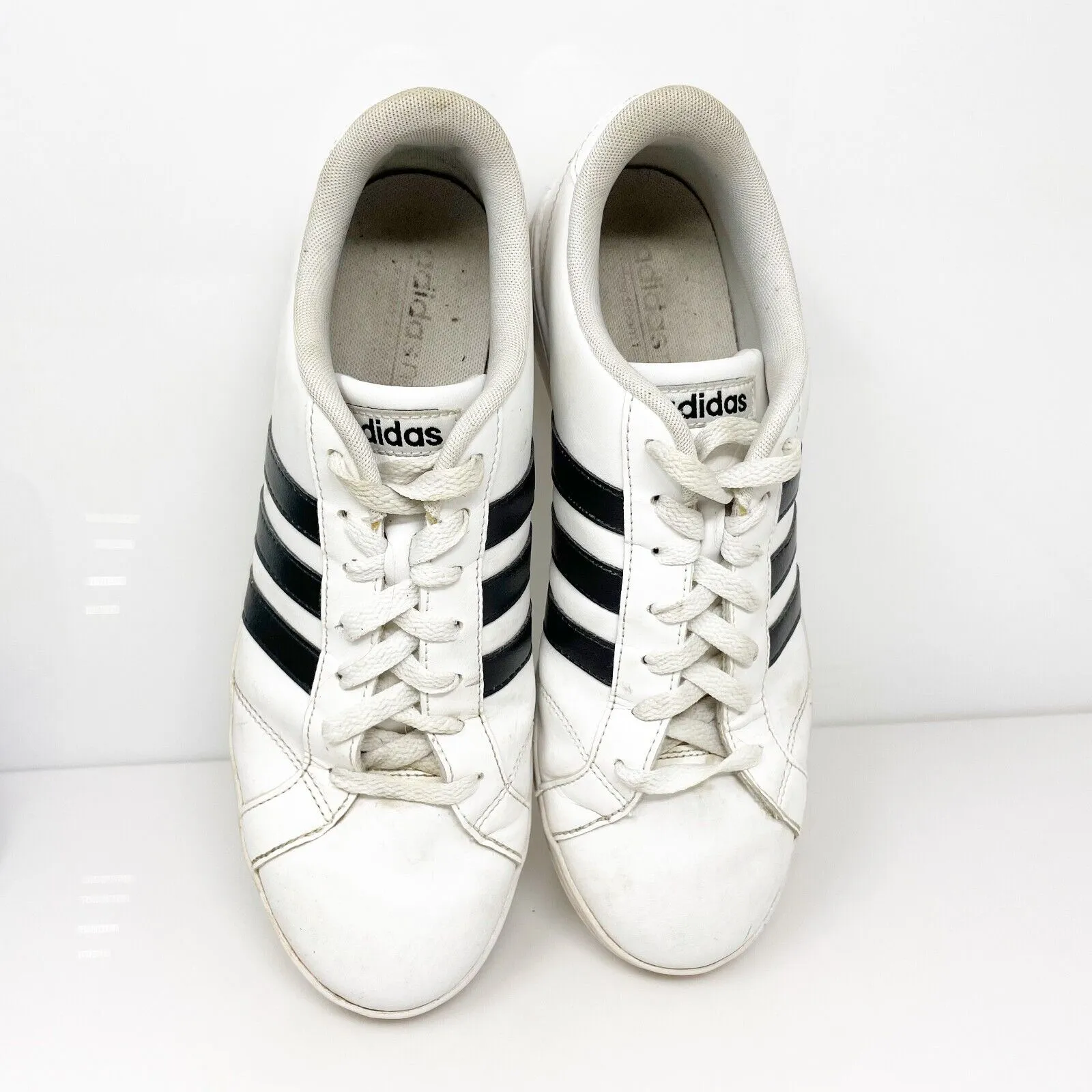 Adidas Womens Neo Baseline AW4409 White Casual Shoes Sneakers Size 9.5