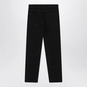 Agolde Black Jeans In Regenerated Denim