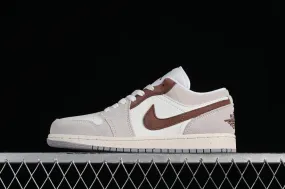 Air Jordan 1 Low Light Brown Archaeo Brown Sail Neutral Grey HF1567-200