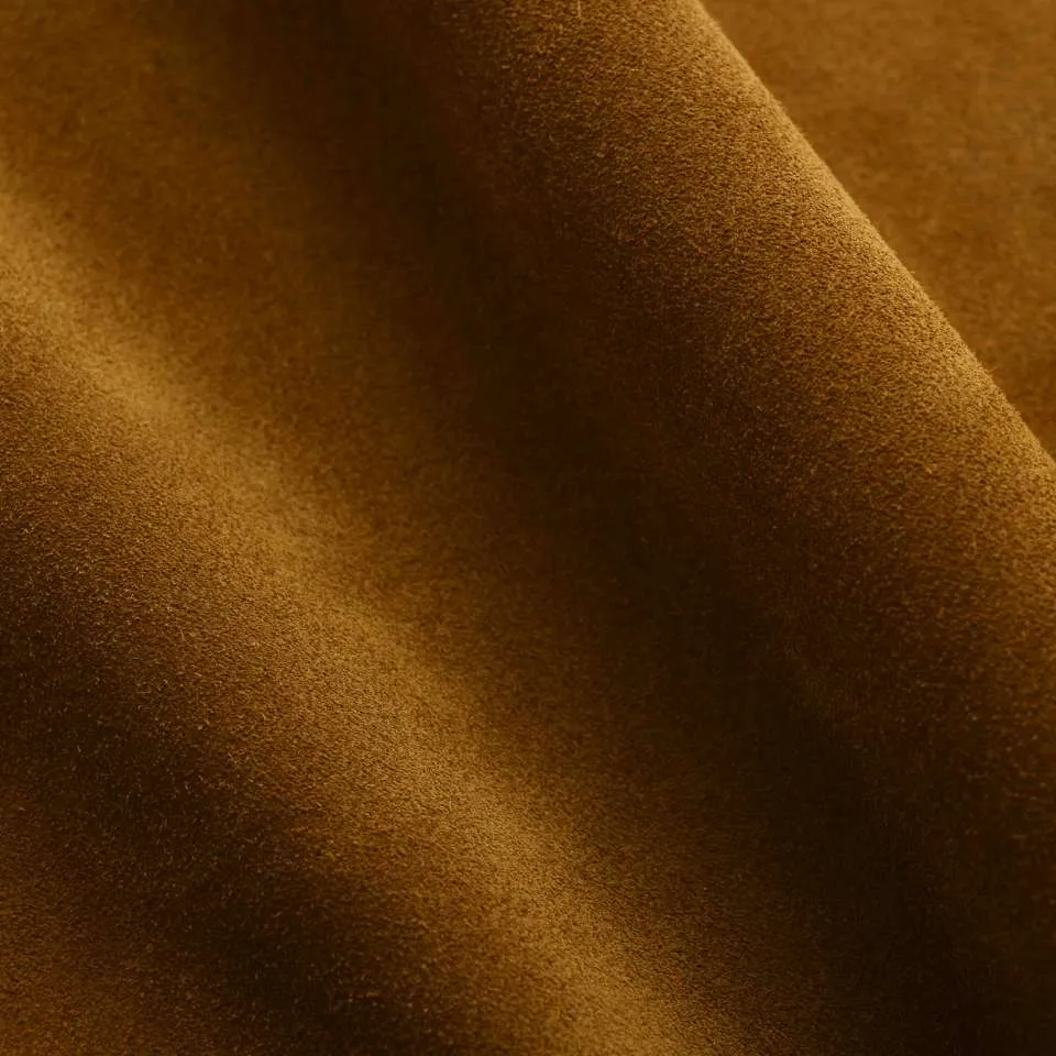Alex Suede and Leather Travel Bag in Valencia Cider & Valhalla Nutmeg by Moore & Giles