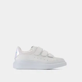Alexander McQueen  Oversize sneakers in Multicoloured Leather