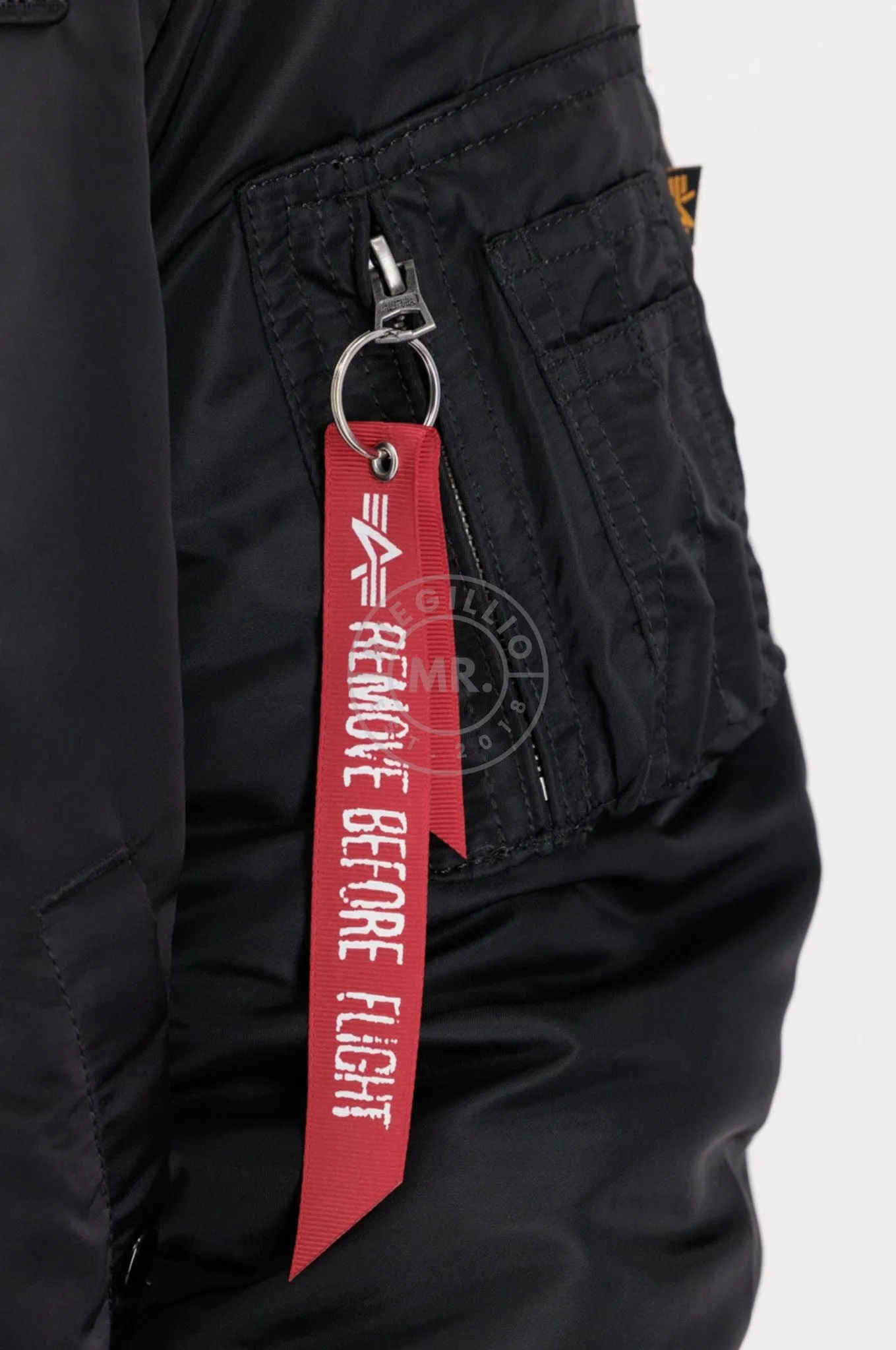 Alpha Industries MA-1 ZH D-Tec SE Jacket - Black / White