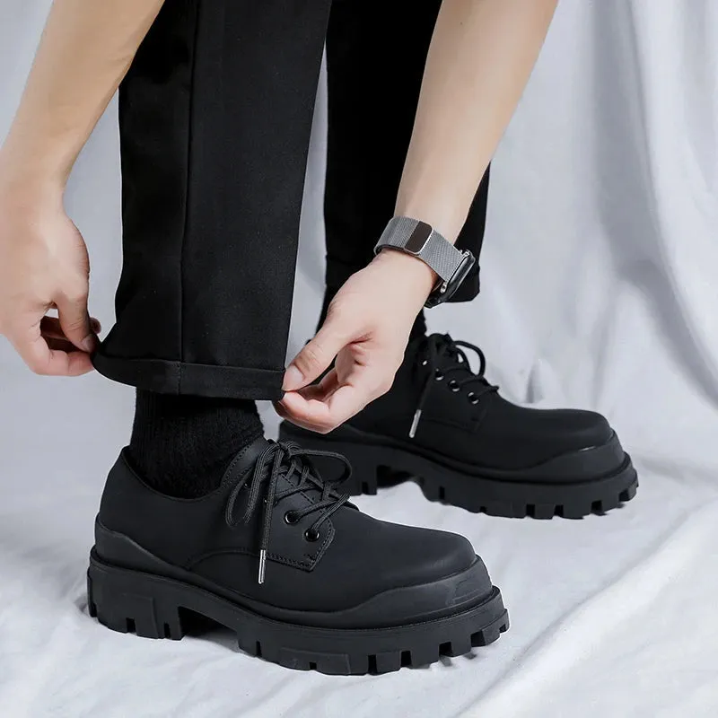 Amsa Matt Black Bumper Shoes