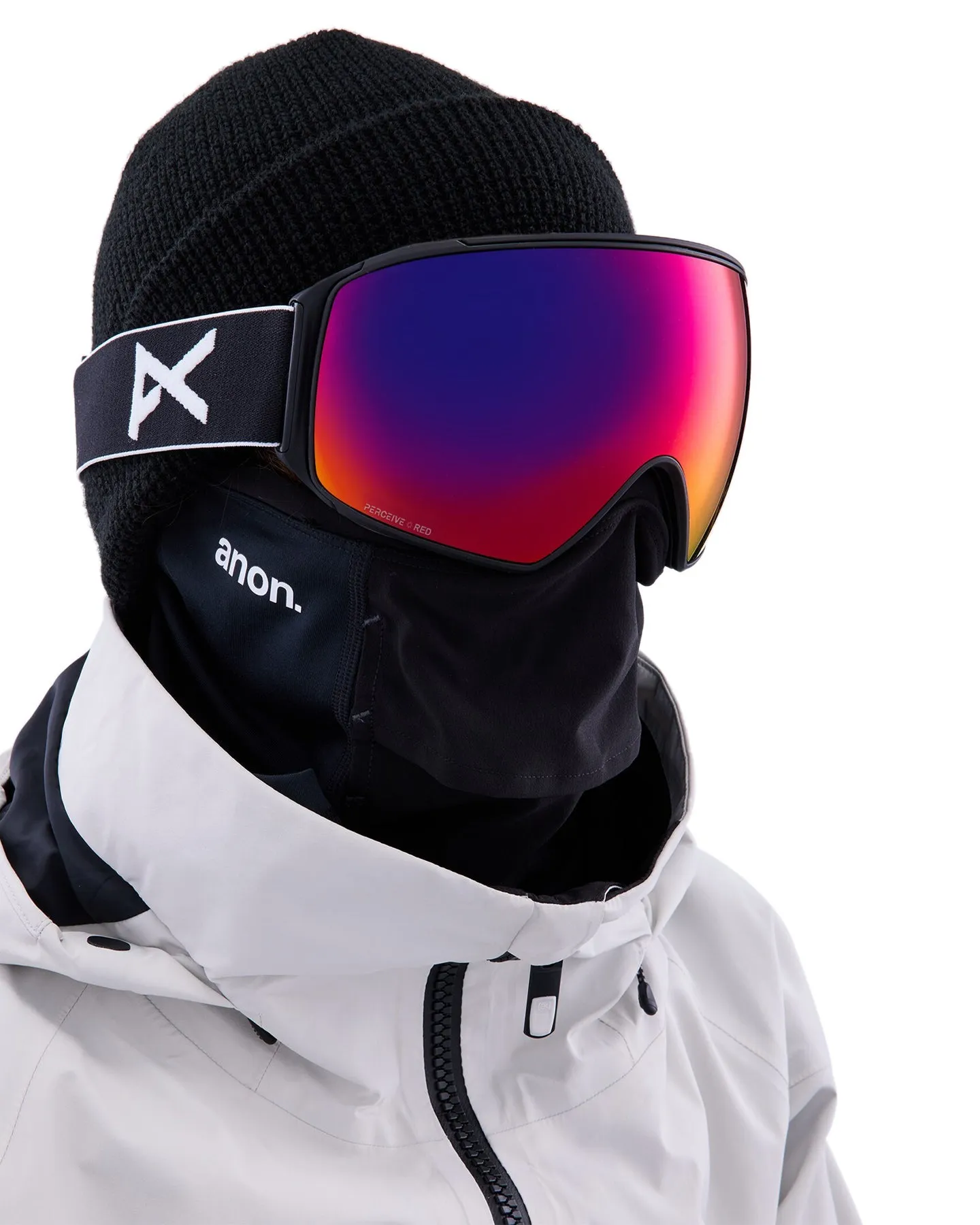 Anon M4 Toric Low Bridge Snow Goggles + Bonus Lens + Mfi® Face Mask - 