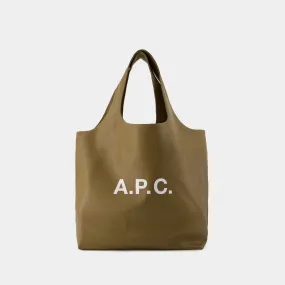 A.P.C.  Ninon Tote Bag - A.P.C. - Synthetic Leather - Khaki