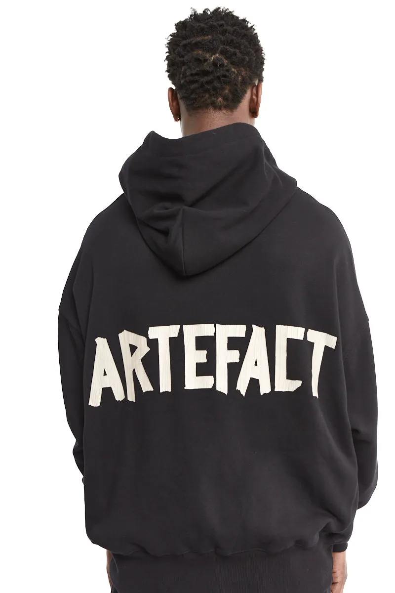 ARTEFACT PRINT SWEAT HOODIE