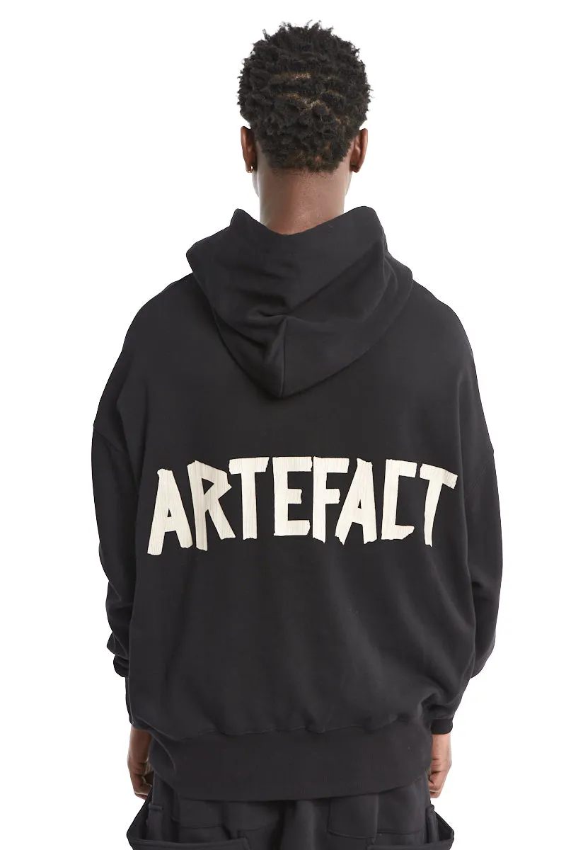 ARTEFACT PRINT SWEAT HOODIE