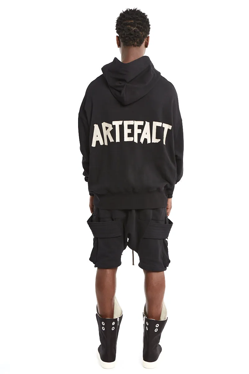 ARTEFACT PRINT SWEAT HOODIE