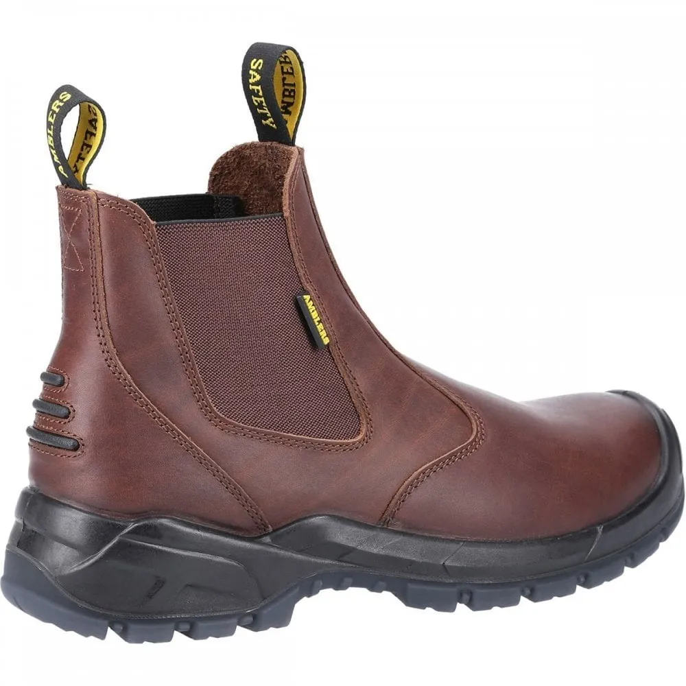 AS307C S3 Safety Dealer Boot Brown Size: UK13 *One Size Only - Outlet Store*