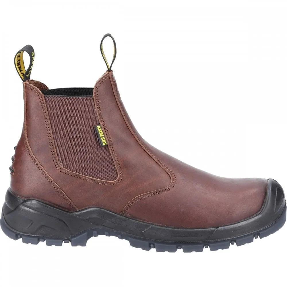 AS307C S3 Safety Dealer Boot Brown Size: UK13 *One Size Only - Outlet Store*