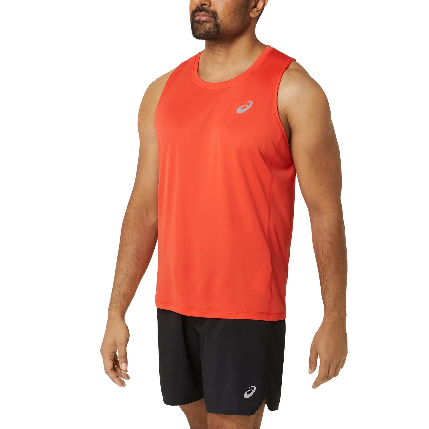 Asics Core Logo Canotta  True Red