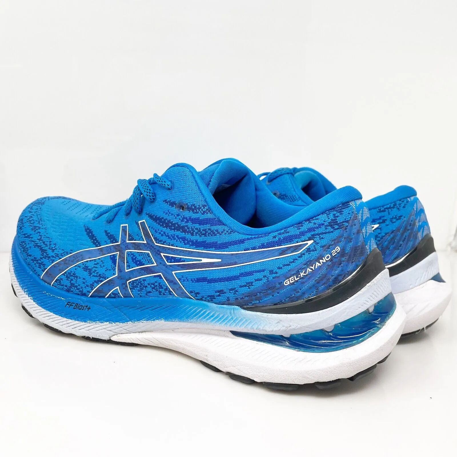 Asics Mens Gel Kayano 29 1011B440 Blue Running Shoes Sneakers Size 10