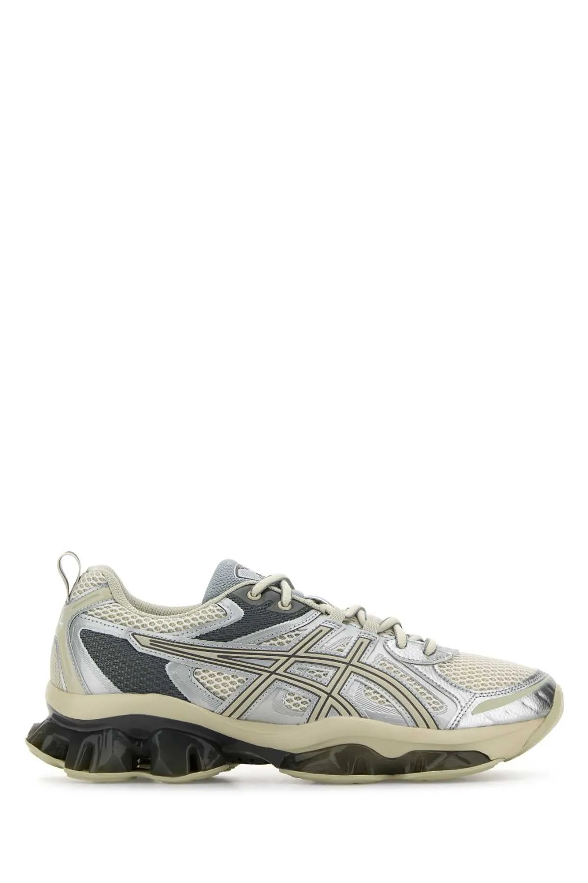 Asics Multicolor Mesh And Rubber Gel Quantum Kinetic Sneakers