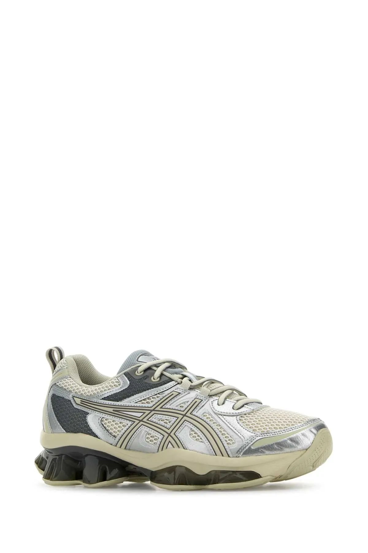 Asics Multicolor Mesh And Rubber Gel Quantum Kinetic Sneakers