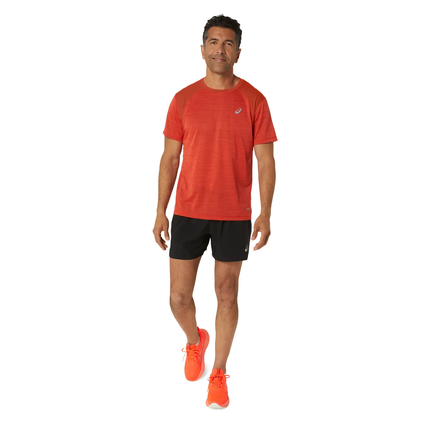 Asics Road Maglietta  True Red/Spice Latte