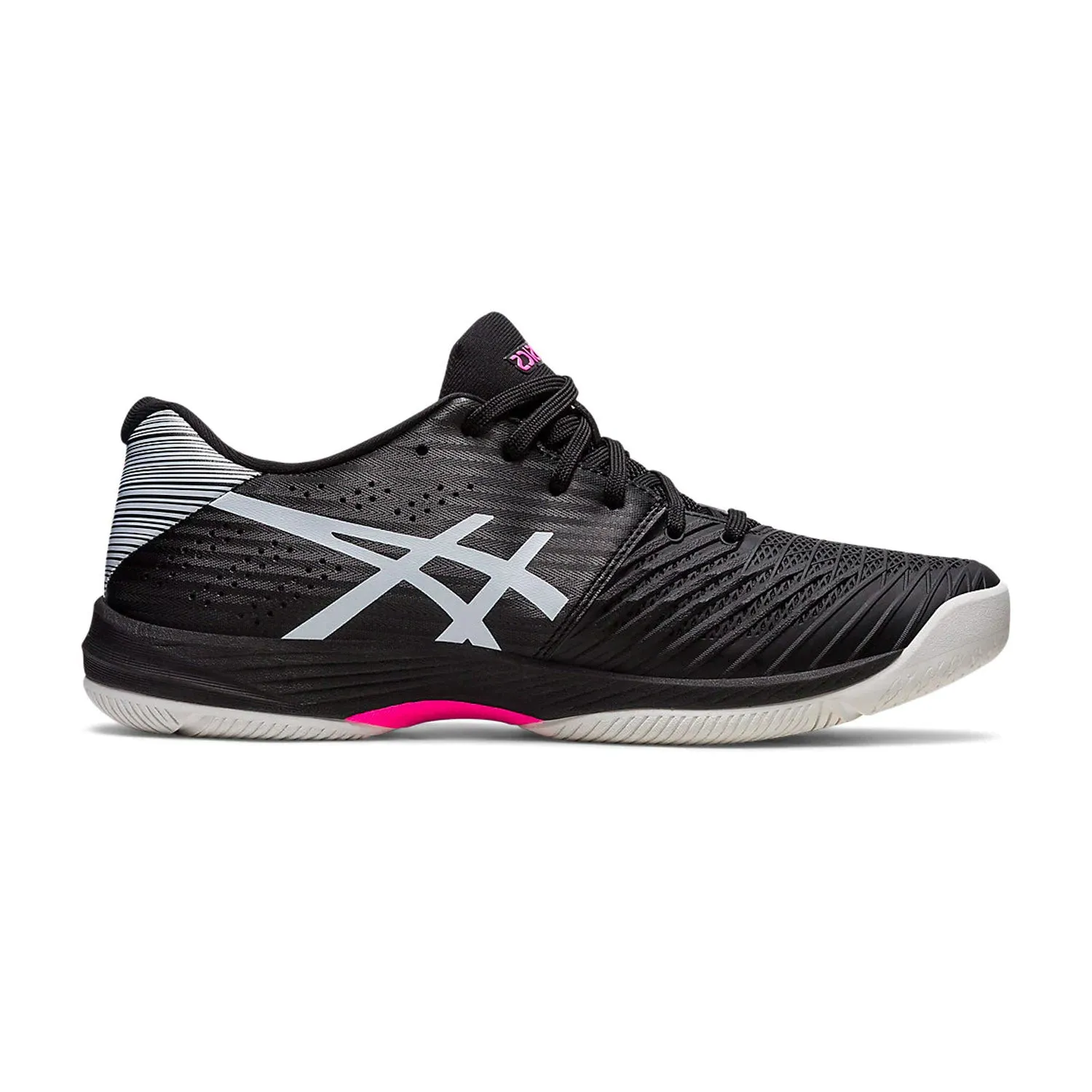 Asics Solution Swift FF Tennis Shoes Black/Hot Pink - 1041A298.002