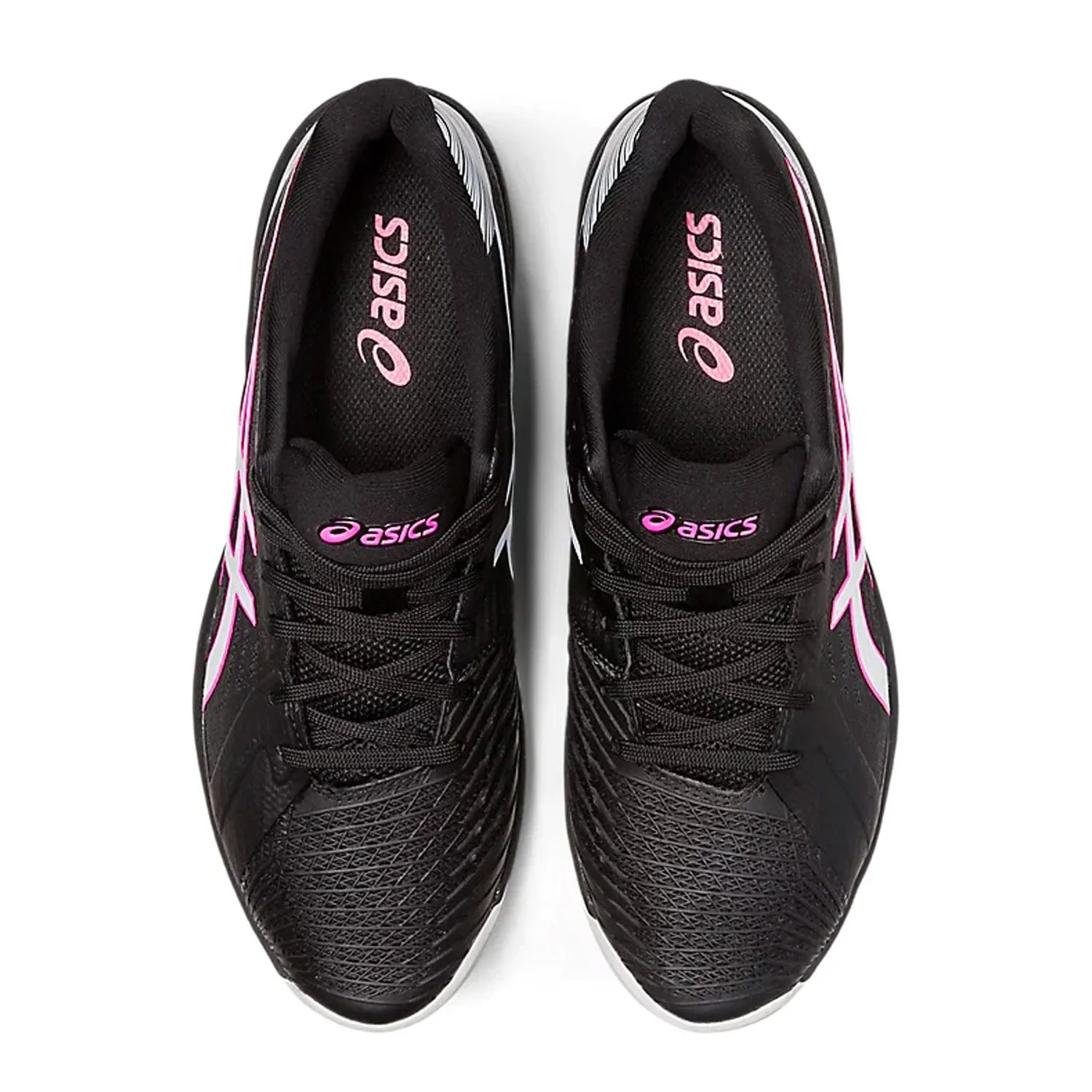 Asics Solution Swift FF Tennis Shoes Black/Hot Pink - 1041A298.002
