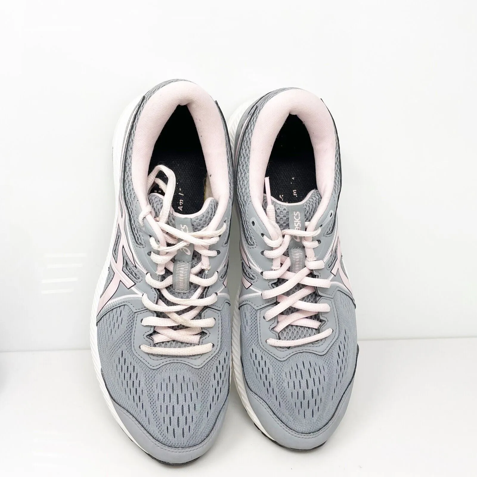 Asics Womens Gel Contend 7 1012A911 Gray Running Shoes Sneakers Size 10