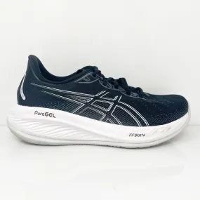 Asics Womens Gel Cumulus 26 1012B599 Black Running Shoes Sneakers Size 8